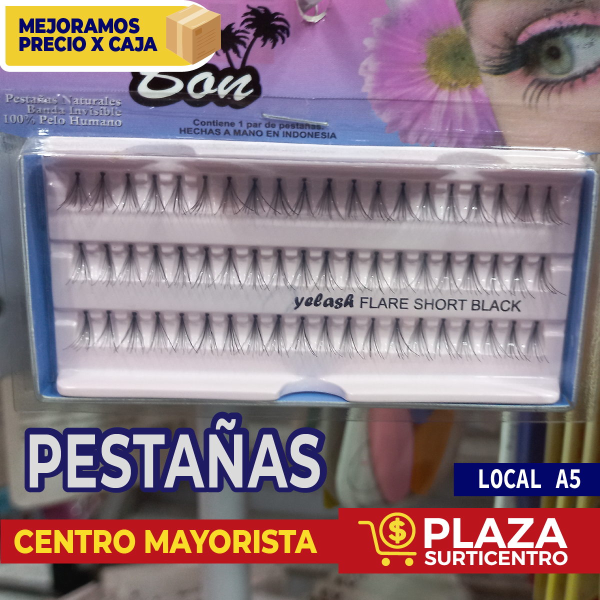 pestañas plaza surticentro