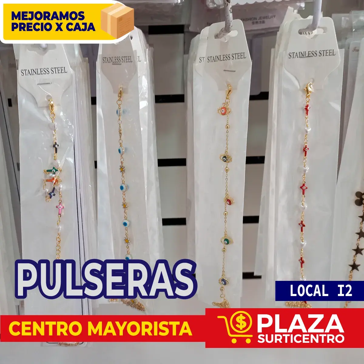 pulseras plaza surticentro