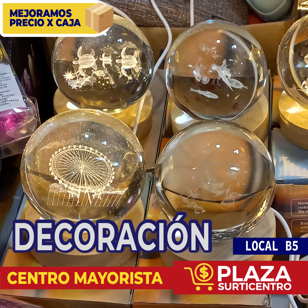 decoracion plaza surticentro
