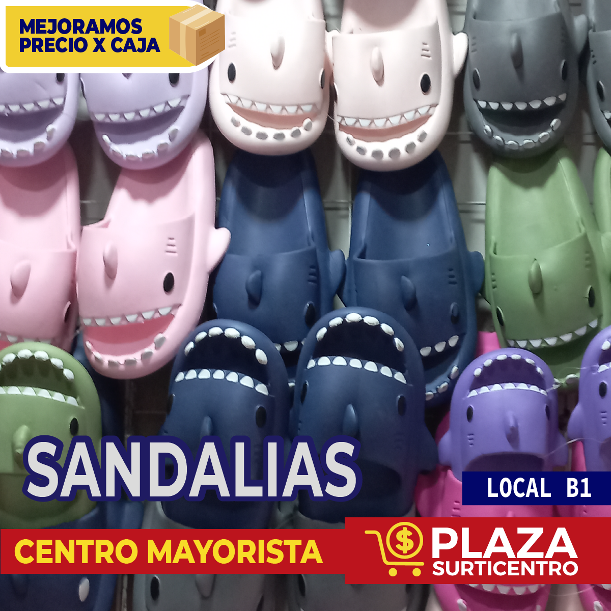sandalia plaza surticentro