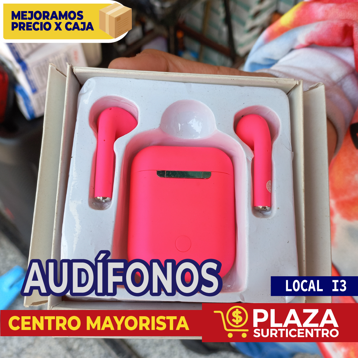audifonos plaza surticentro