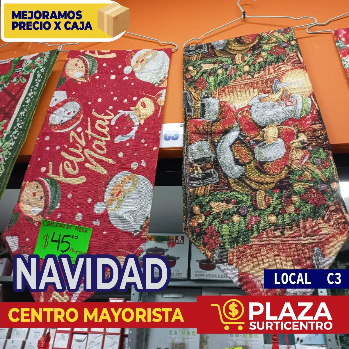 navidad plaza surticentro